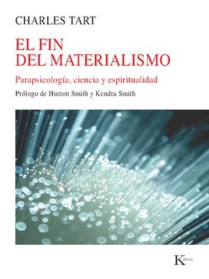 cover image of El fin del materialismo